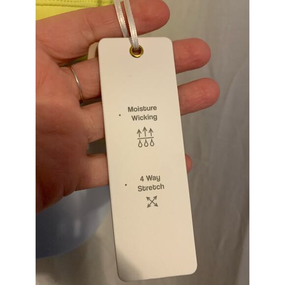 Love Tree NWT Bra Medium Moisture Wicking  Yellow Women's Sports Padded Bra - Picture 4 of 6